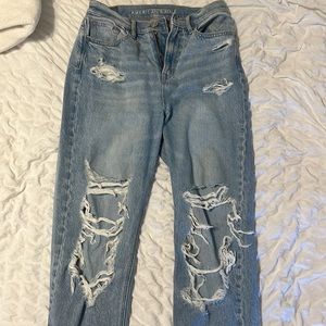 American Eagle high rise boyfriend jean